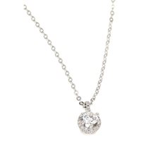 Collier Damiani Femme MINOU FULL PAVE' in Or blanc Diamante 0.40 Ct 81052907 - 81052907